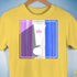 Drag Pride Flag Exclamation Point Premium Unisex T-Shirt - Yellow